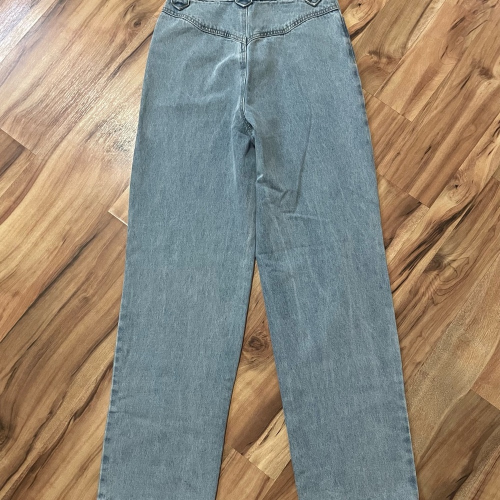 Le Lis Flame Embroidered Baggy Mom Jeans Sz S - Picture 5 of 11